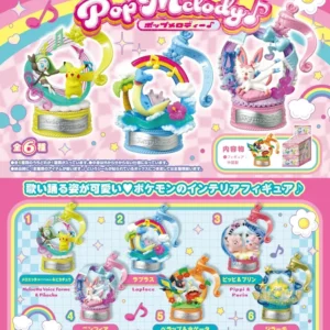 Figura Estatica Sorpresa Pokemon - Re-ment - Pop Melody