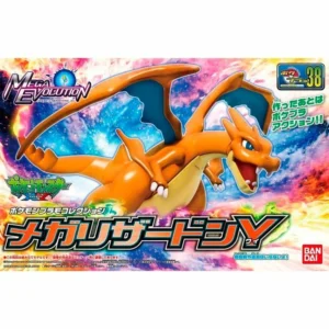Figura Armable Pokemon - Model Kit Pokemon Plamo Collection #38  – Mega Charizard Y